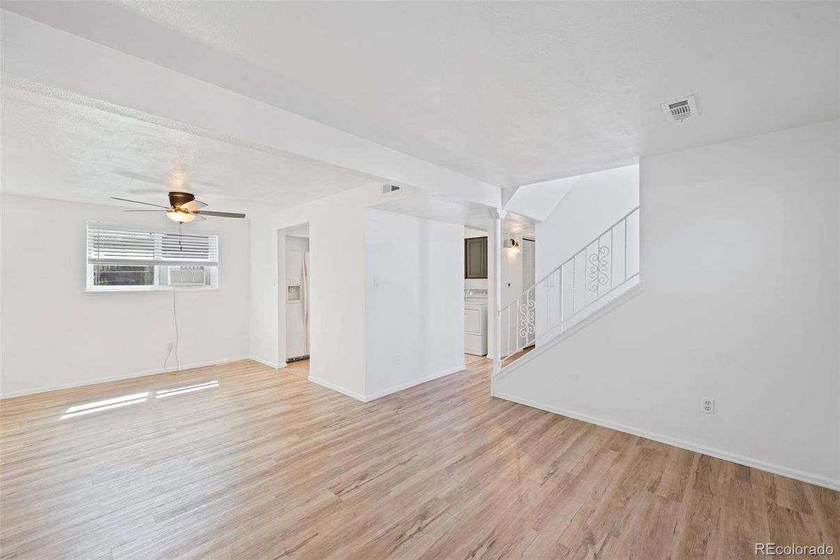 Empty room, Interior, Wood Texture Flooring