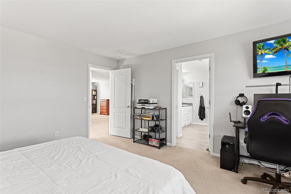 Bedroom, Home Office, Interior