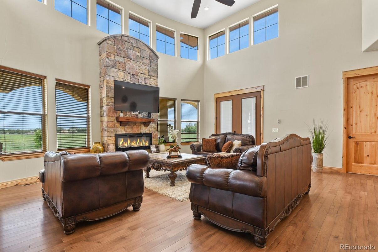 Fireplace, Interior, Living room, Wood Texture Flooring