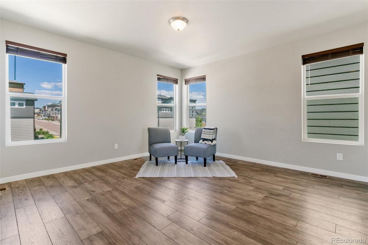 Dining room, Interior, Wood Texture Flooring