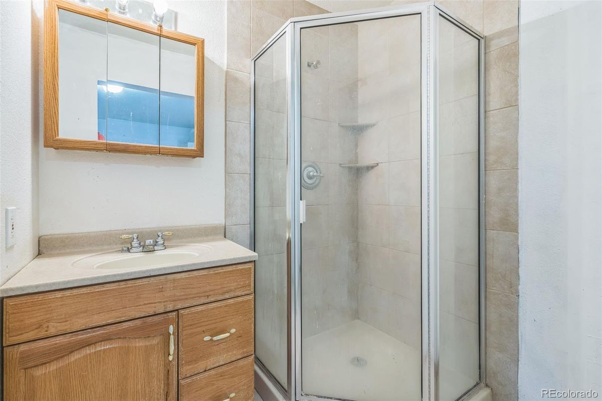 Bathroom, Glass Shower, Interior