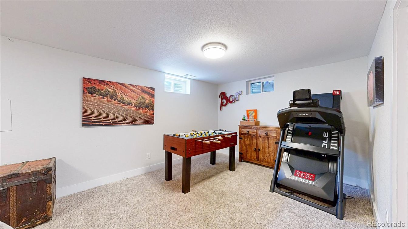 Fitness Equipment, Game Room, Interior