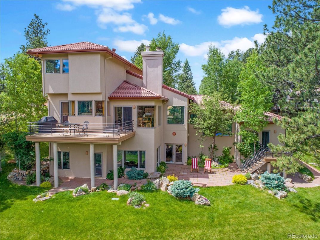 Backyard, Exterior, Facade, Mediterranean
