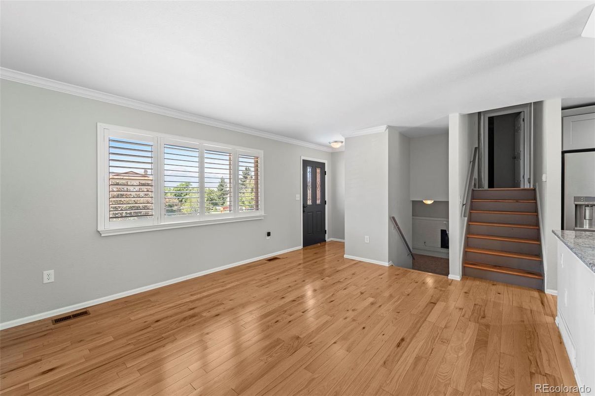 Empty room, Interior, Wood Texture Flooring