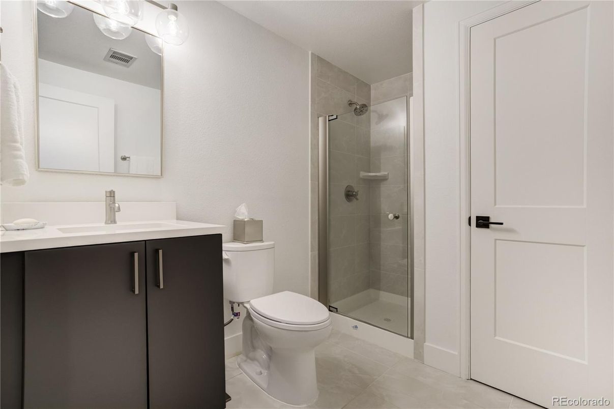 Bathroom, Glass Shower, Interior