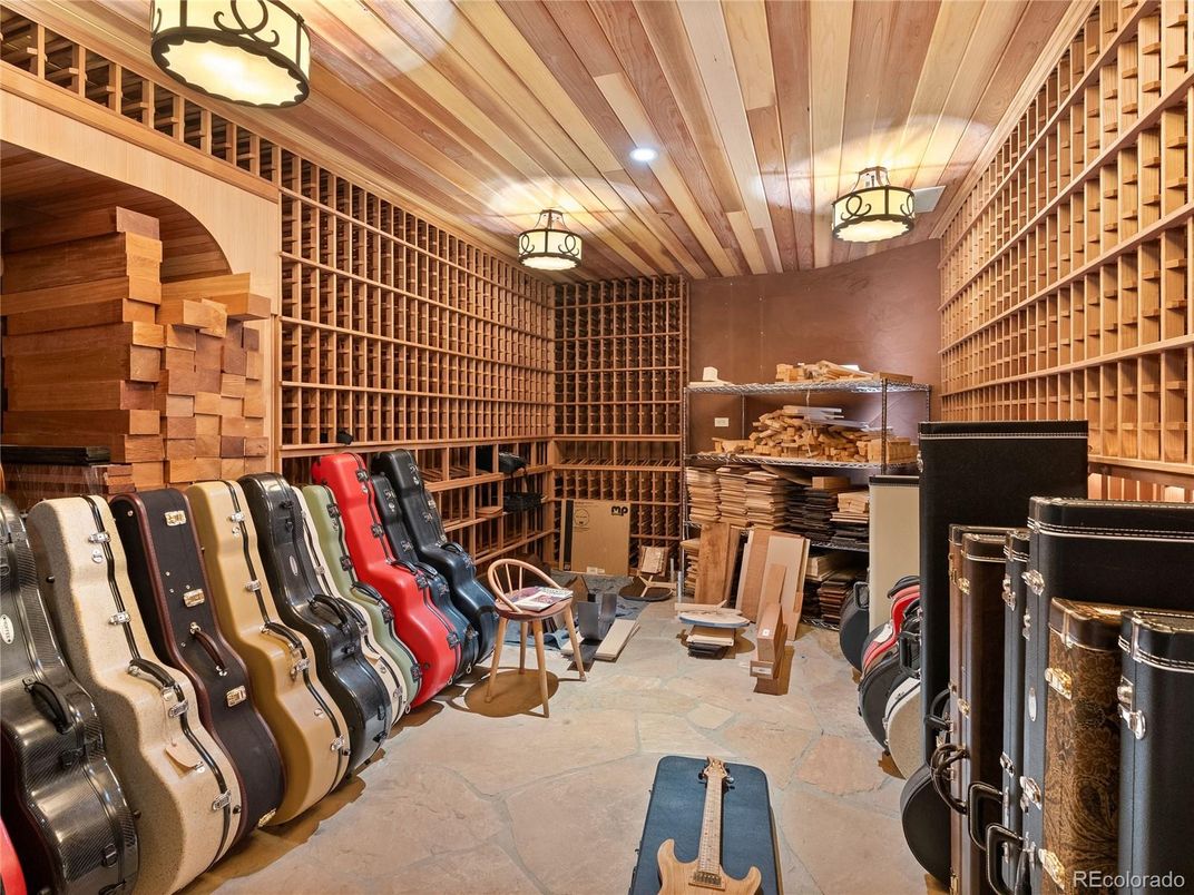 Interior, Wine Storage, Wooden Ceilings