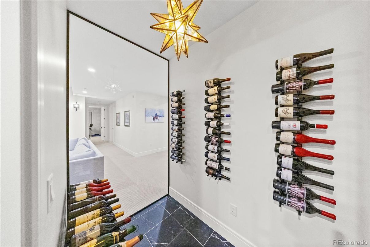 Interior, Recessed Lighting, Wine Storage
