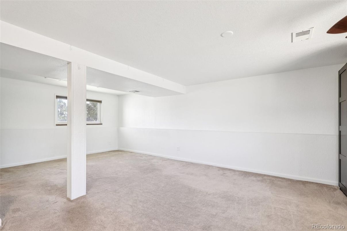 Empty room, Interior