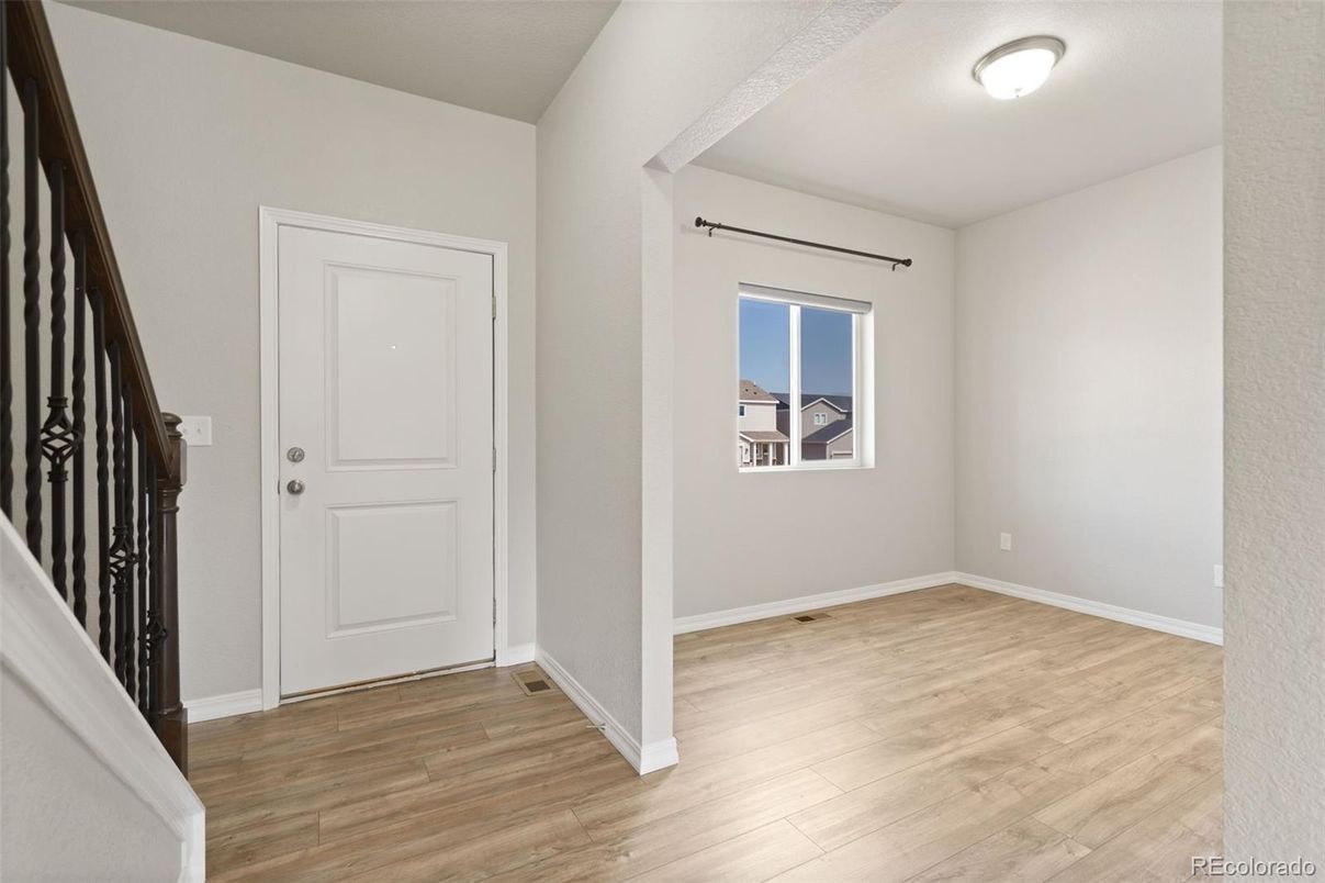 Empty room, Interior, Wood Texture Flooring