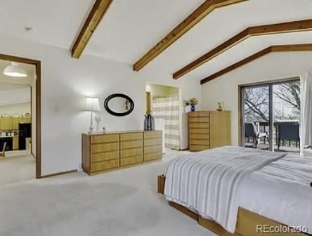 Bedroom, Interior, Wooden Beams