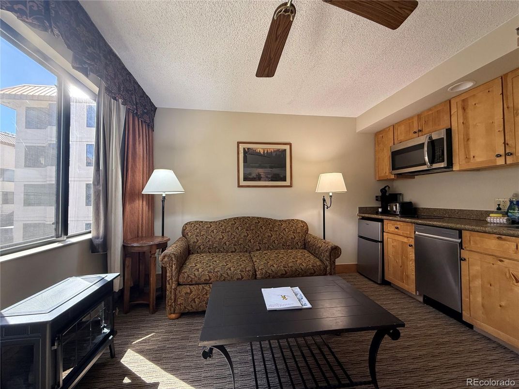 Interior, Kitchen, Living room