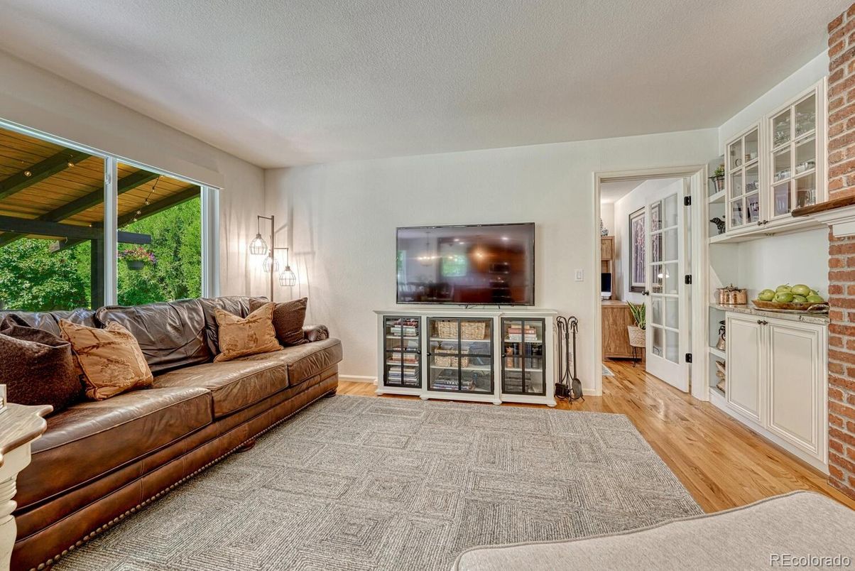 Interior, Living room, Stone Walls, Wooden Ceilings, Wood Texture Flooring