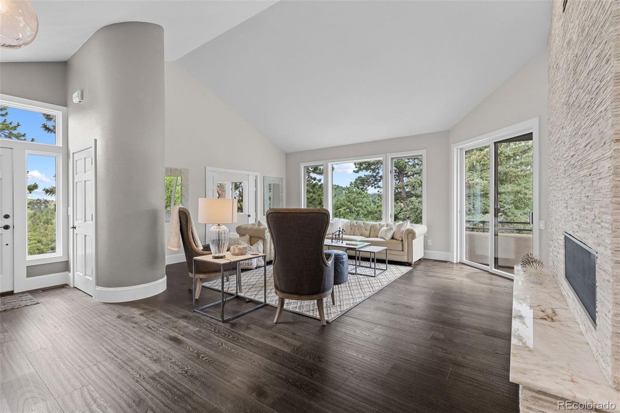 Interior, Living room, Wood Texture Flooring