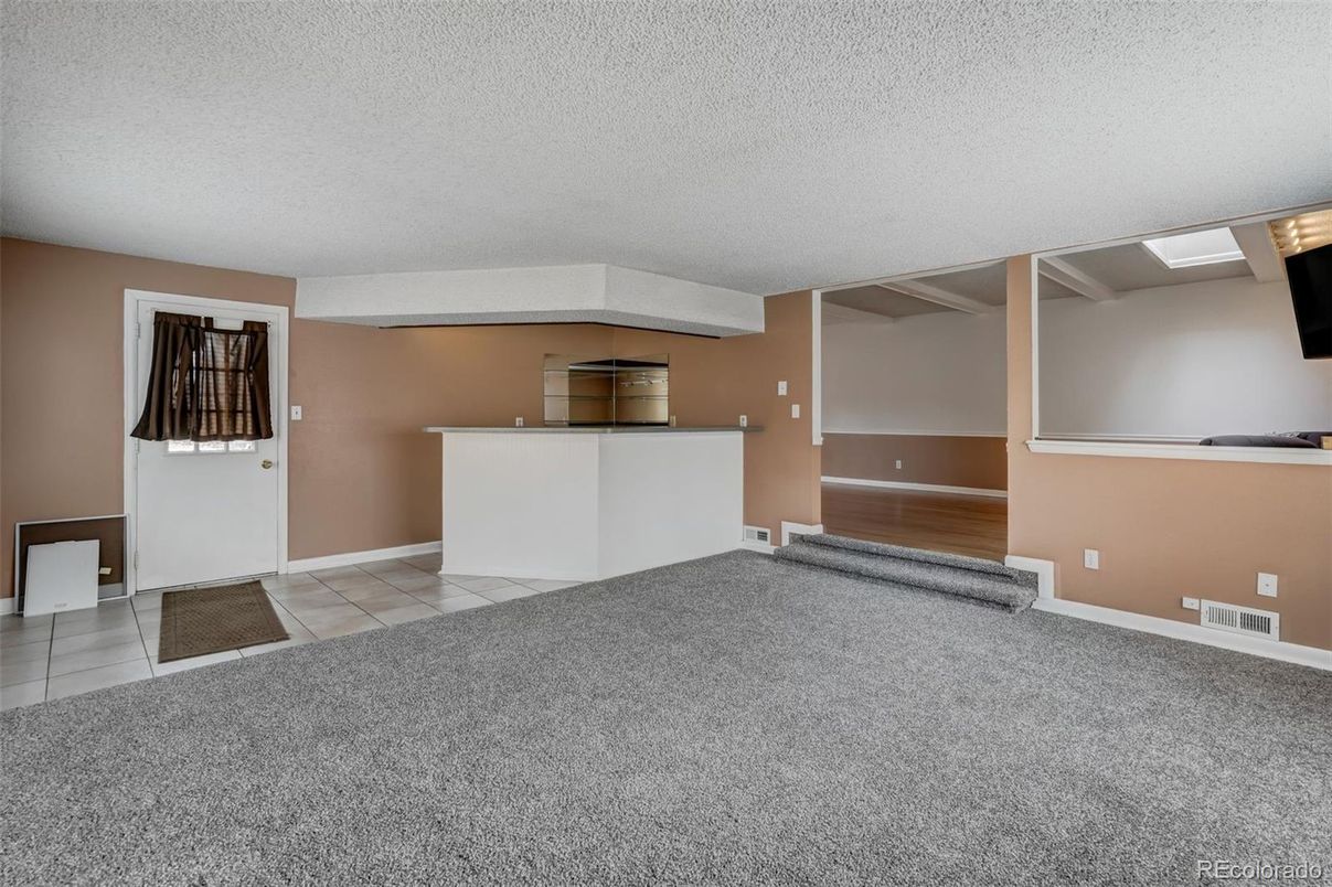 Empty room, Interior, Kitchen