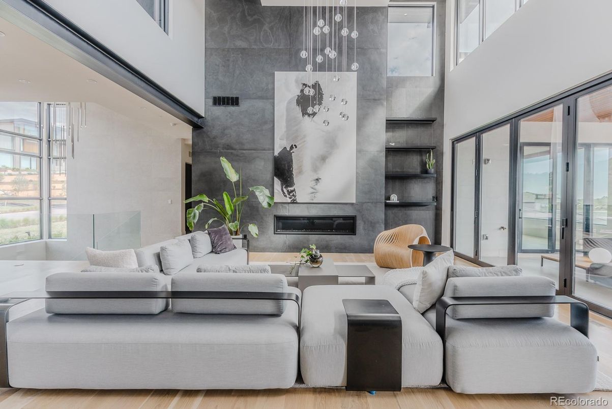 Fireplace, Interior, Living room, Wood Texture Flooring
