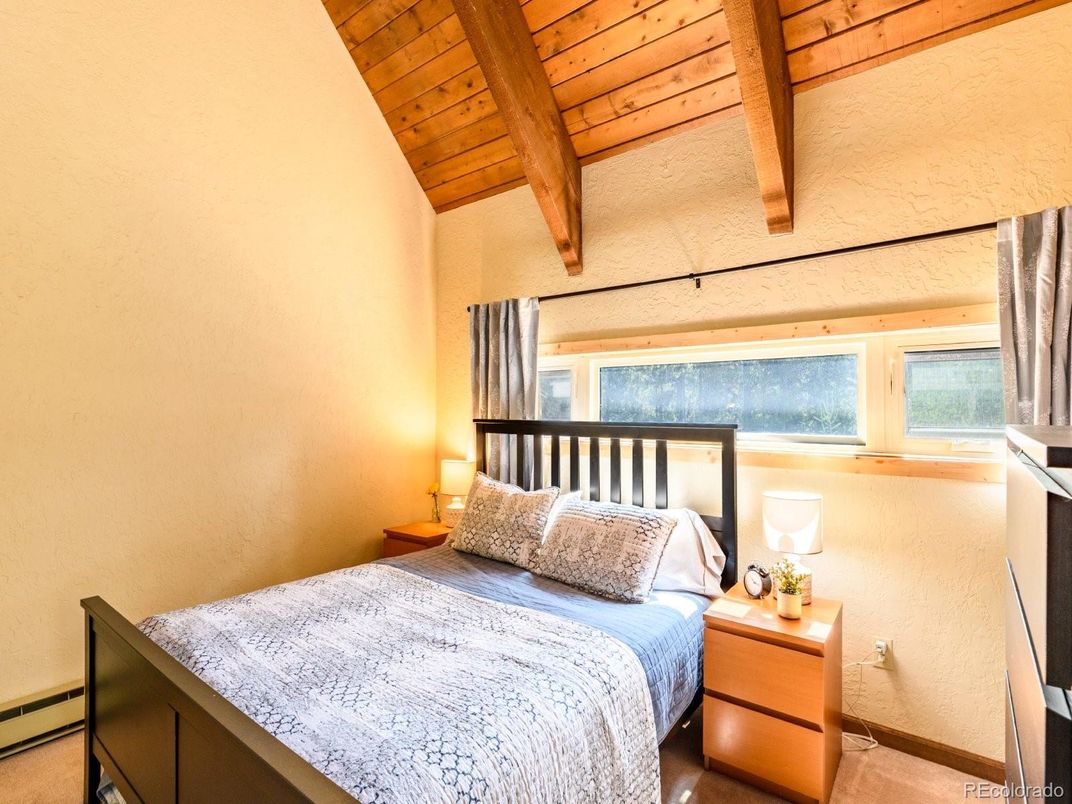 Bedroom, Interior, Wooden Beams, Wooden Ceilings