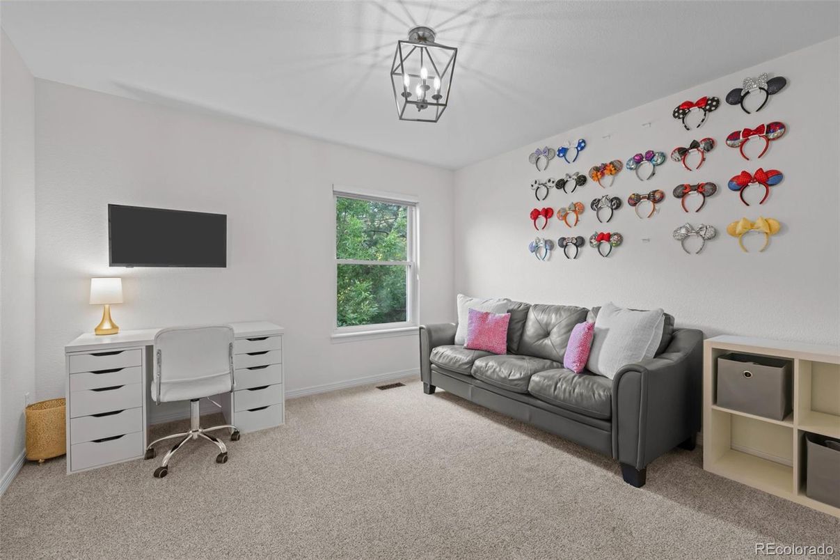 Home Office, Interior, Pendant Lights