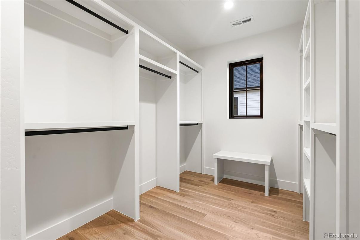 Interior, Recessed Lighting, Walk-in Closets, Wood Texture Flooring