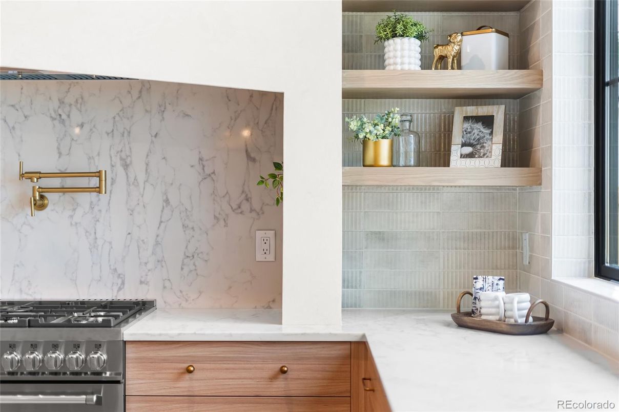 Interior, Kitchen, Marble Walls