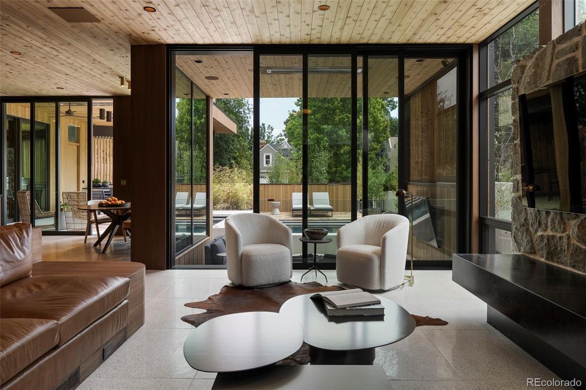 Interior, Recessed Lighting, Wooden Ceilings