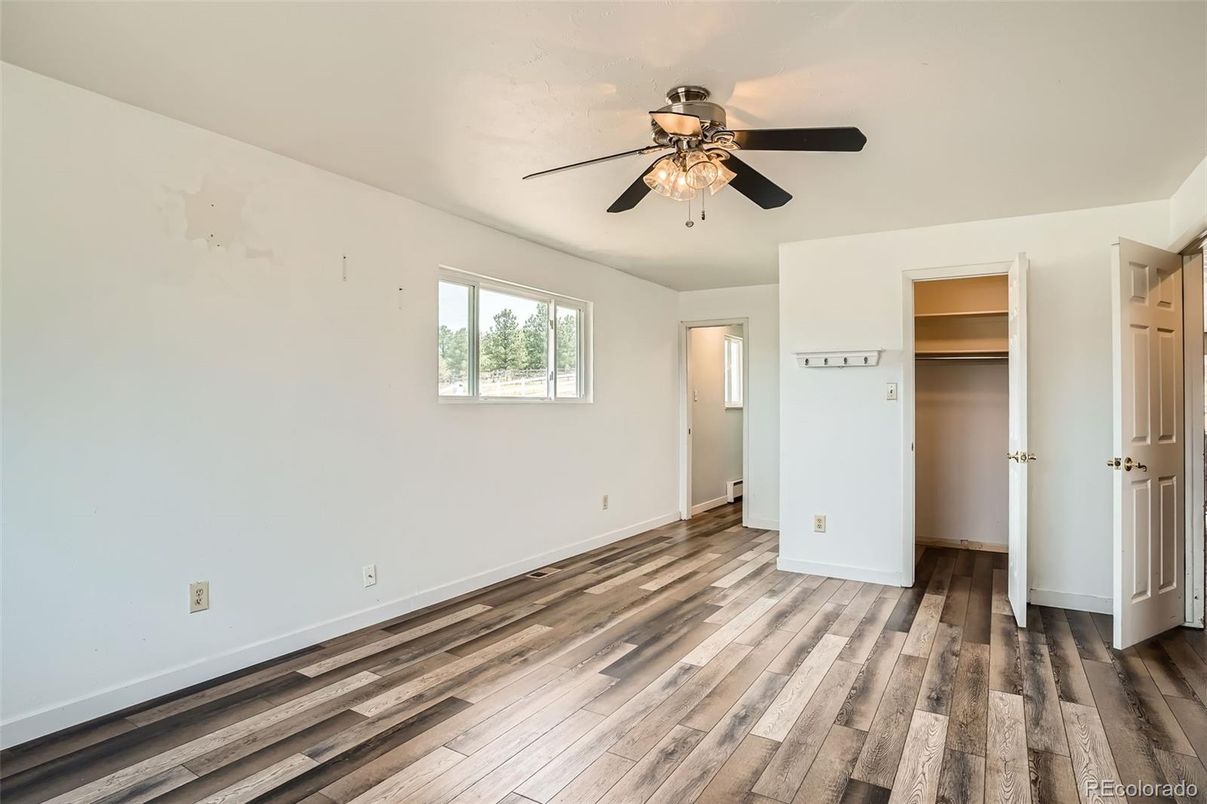 Empty room, Interior, Wood Texture Flooring