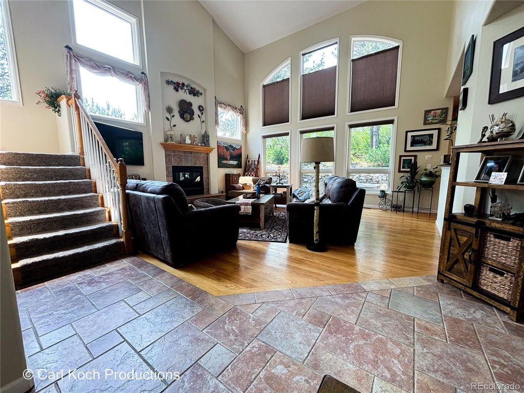 Fireplace, Interior, Living room, Wood Texture Flooring