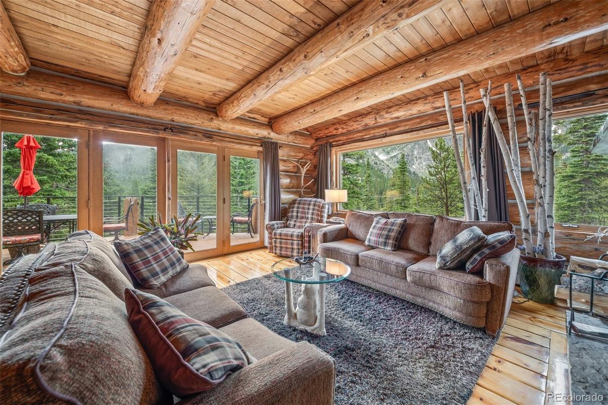 Interior, Living room, Wooden Beams, Wooden Ceilings, Wood Texture Flooring