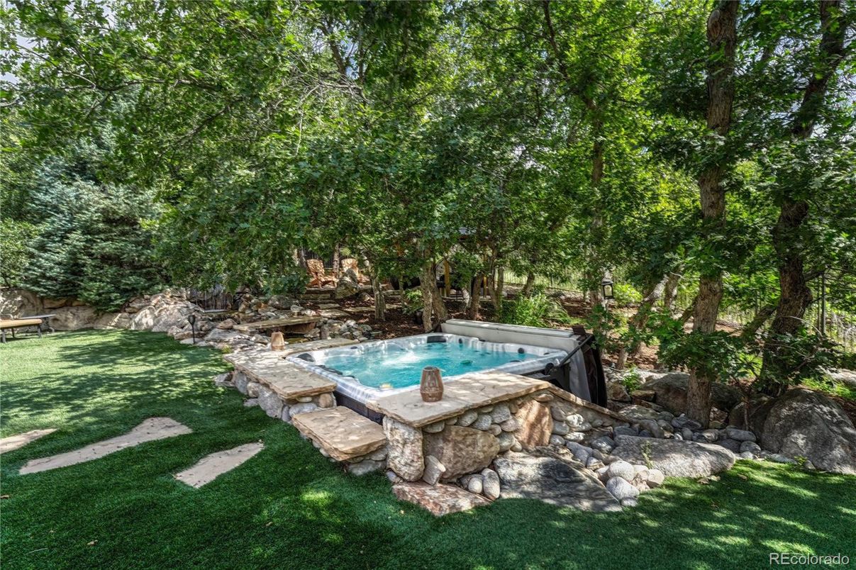 Backyard, Exterior, Hot Tub