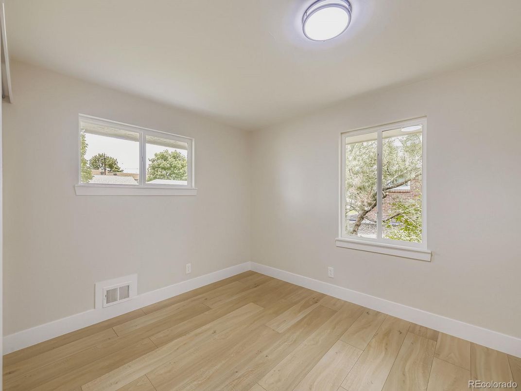 Empty room, Interior, Wood Texture Flooring