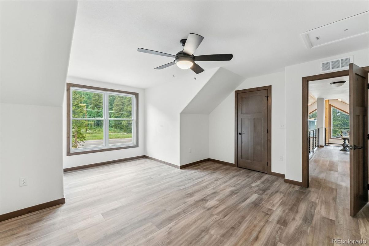 Empty room, Interior, Wood Texture Flooring