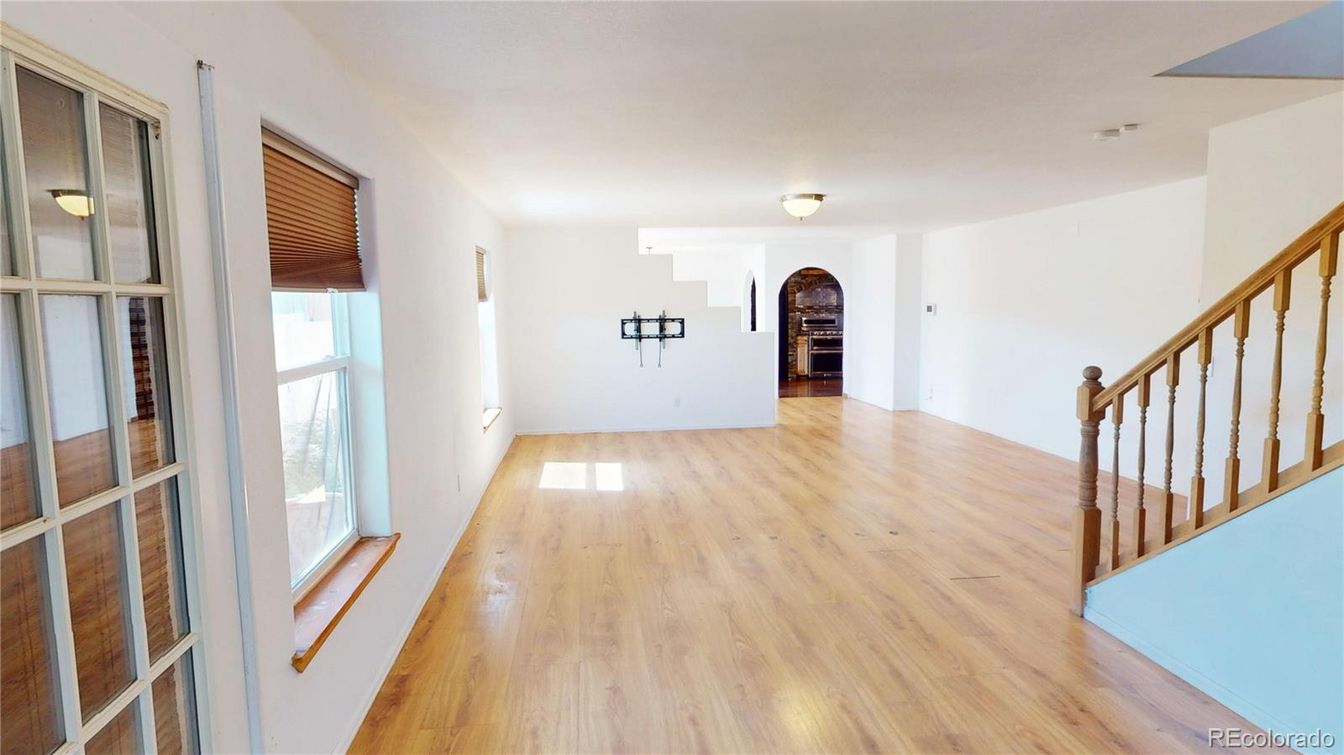 Empty room, Interior, Wood Texture Flooring
