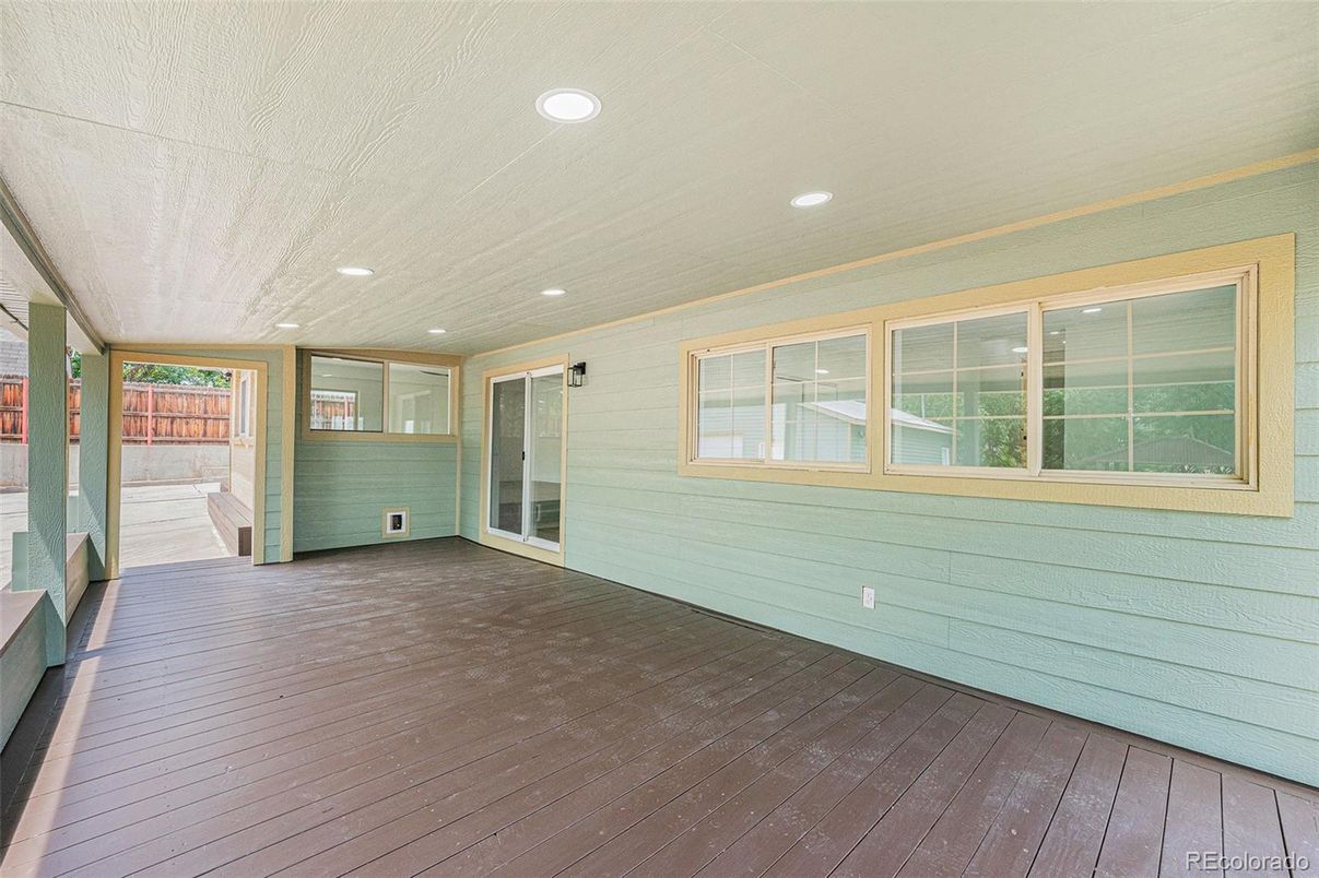 Exterior, Interior, Recessed Lighting, Wood Texture Flooring