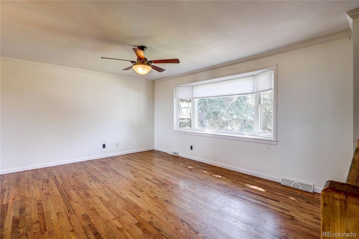 Empty room, Interior, Wood Texture Flooring