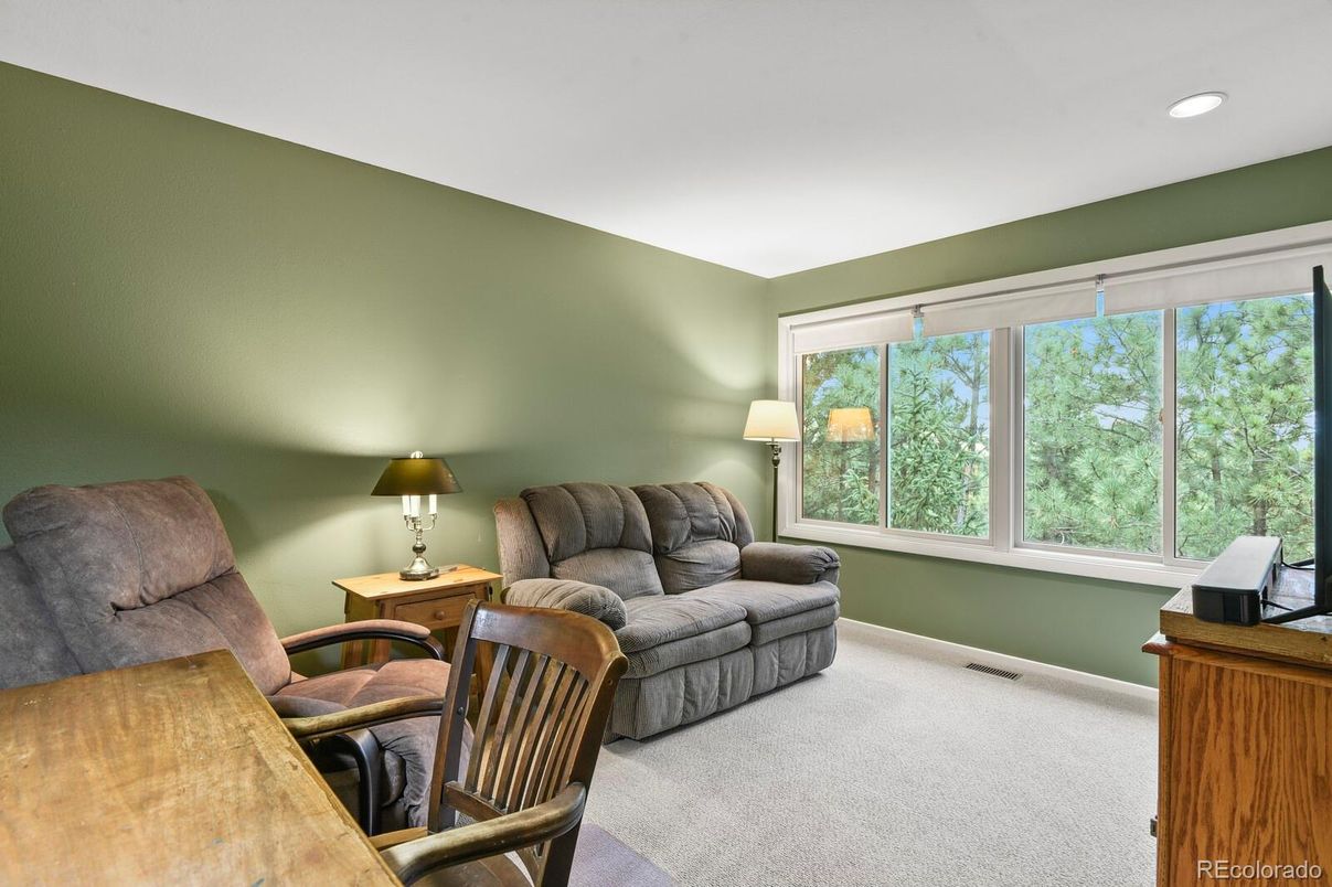Home Office, Interior, Recessed Lighting