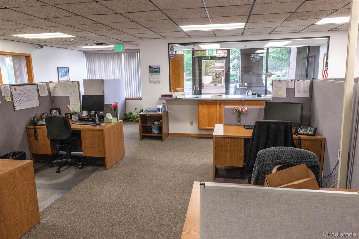 Home Office, Interior, Recessed Lighting