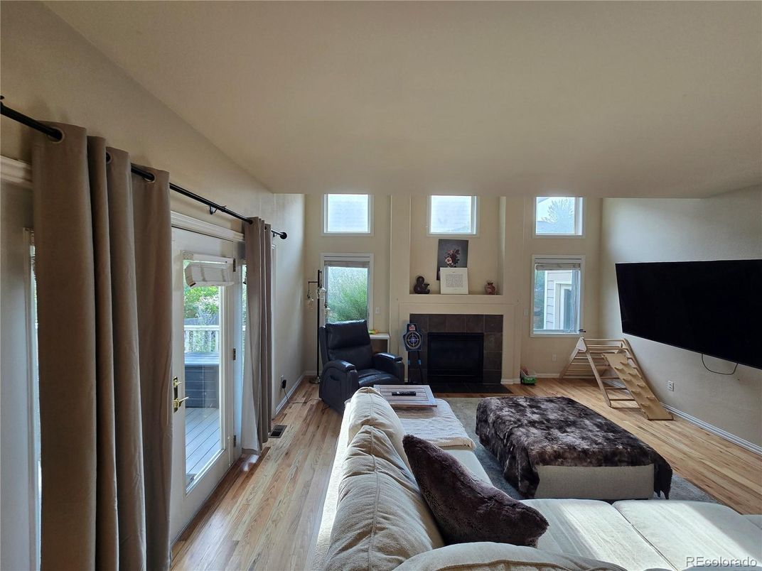 Fireplace, Interior, Living room, Wood Texture Flooring