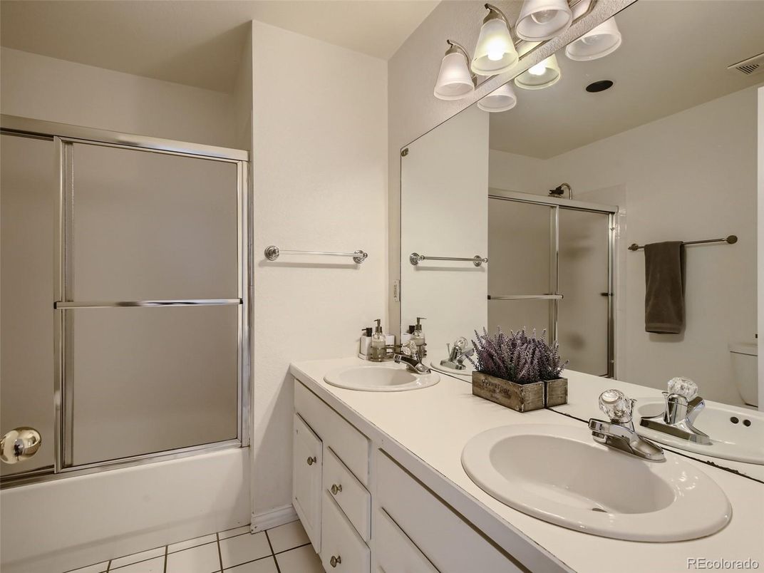 Bathroom, Dual Sink Vanities, Glass Shower, Interior