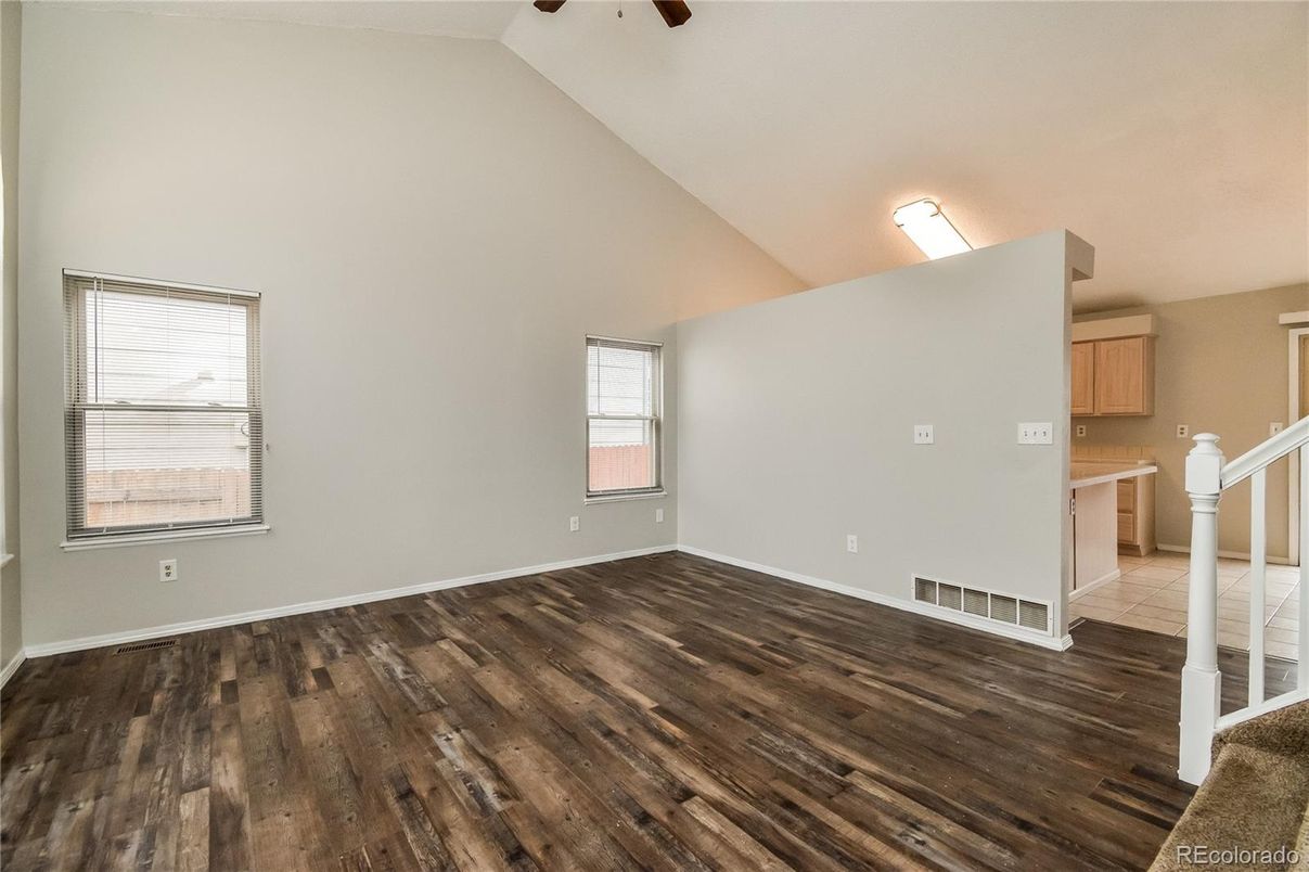 Empty room, Interior, Wood Texture Flooring