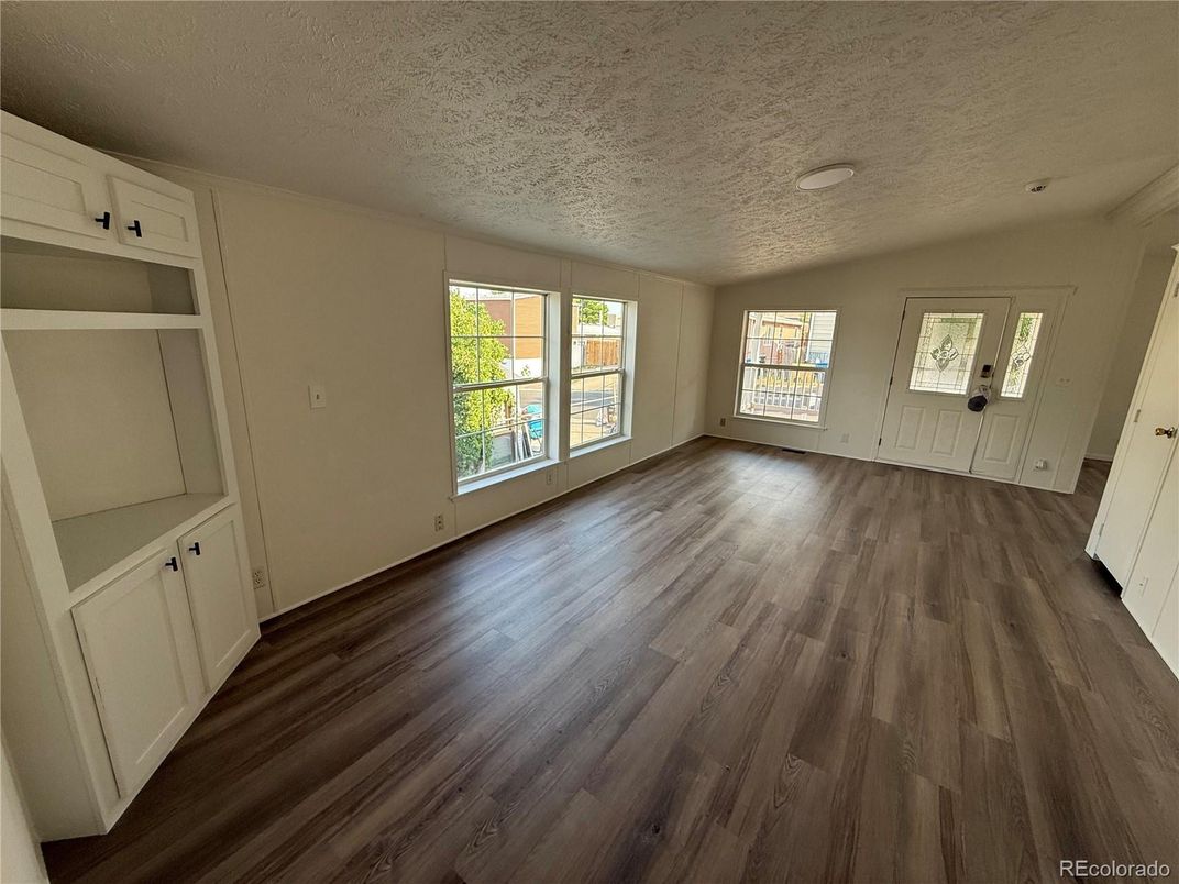 Empty room, Interior, Wood Texture Flooring