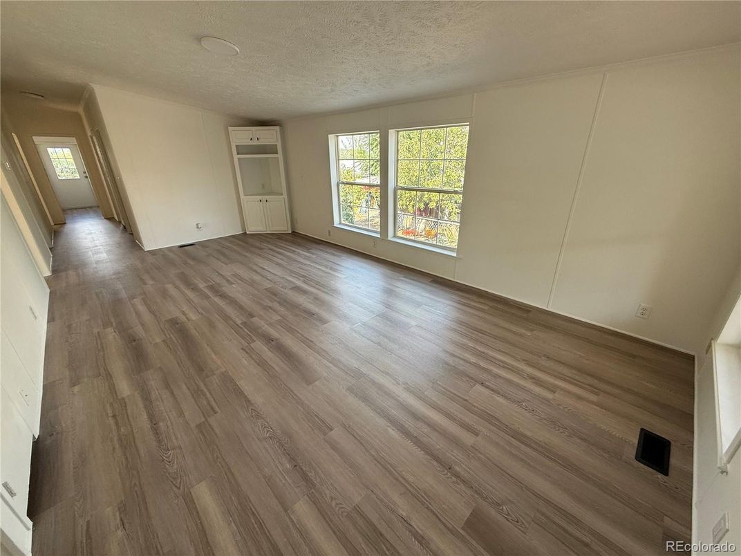 Empty room, Interior, Wood Texture Flooring