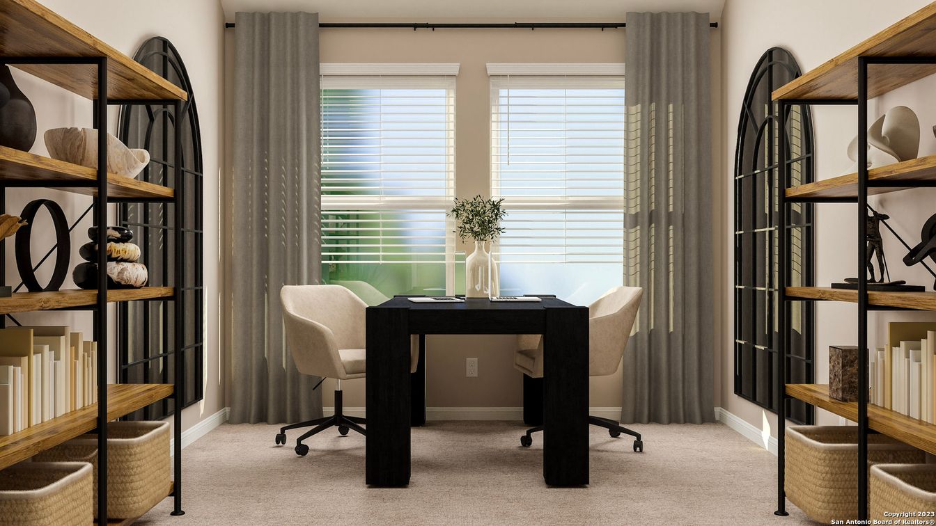 Home Office, Interior