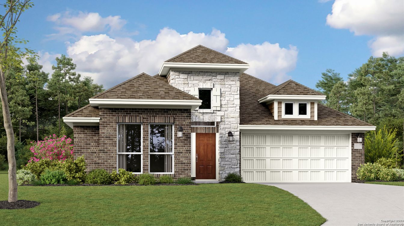 Attached, Exterior, Facade, Brick Facade, Brick Traditional