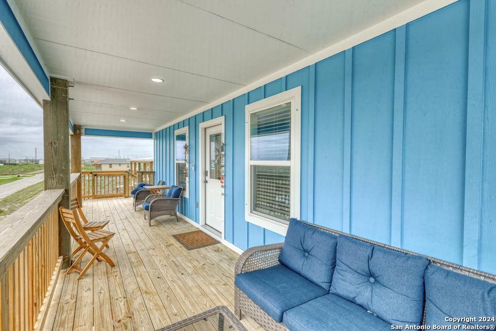 Exterior, Interior, Recessed Lighting, Wood Texture Flooring