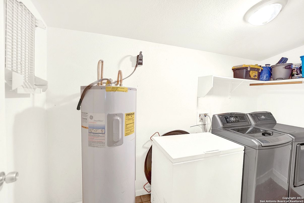 Interior, Washer