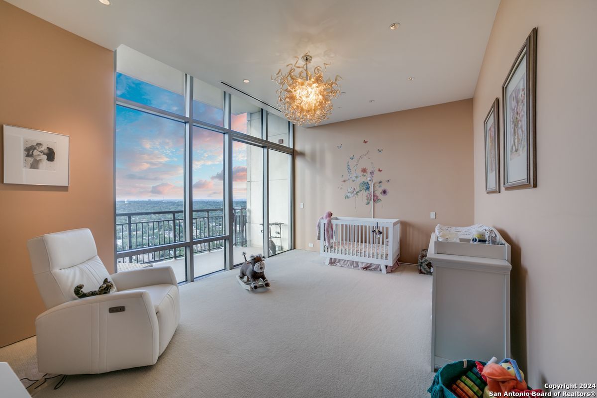 Chandelier, Interior, Recessed Lighting