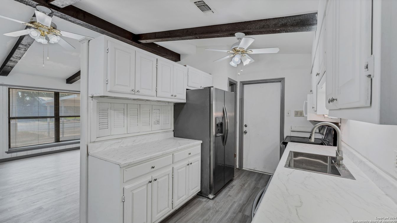 Interior, Kitchen, Wooden Beams, Wood Texture Flooring