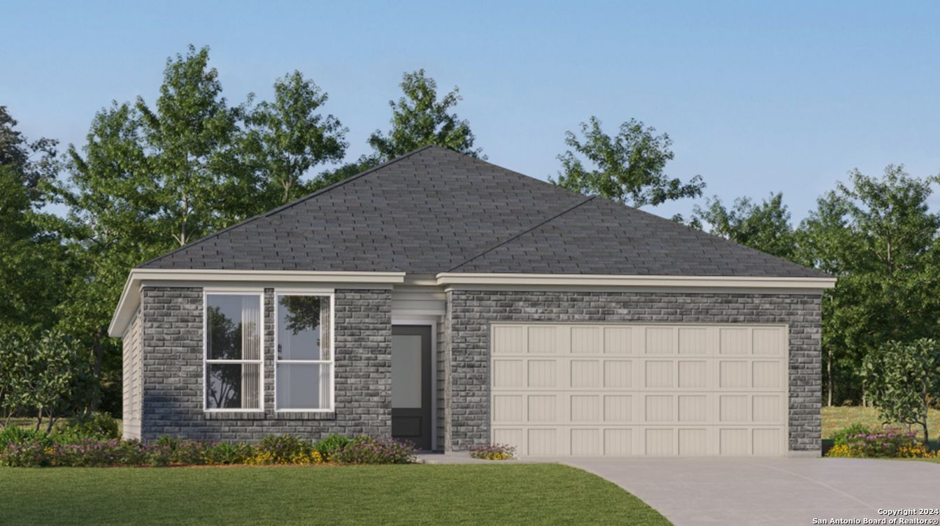 Attached, Exterior, Facade, Brick Traditional