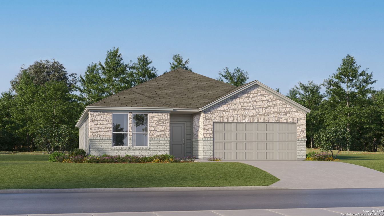 Attached, Exterior, Facade, Brick Traditional