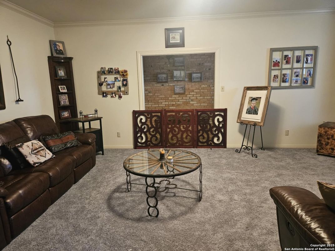 Interior, Living room, Stone Walls