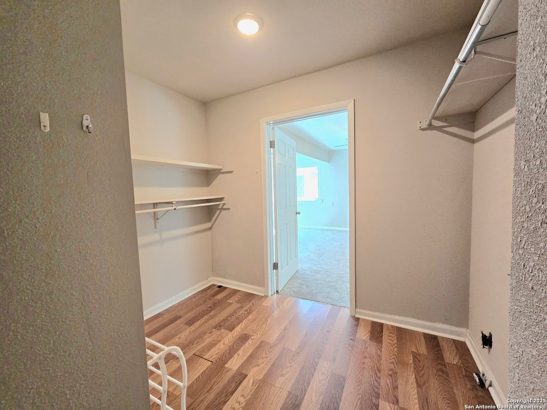 Interior, Recessed Lighting, Walk-in Closets, Wood Texture Flooring